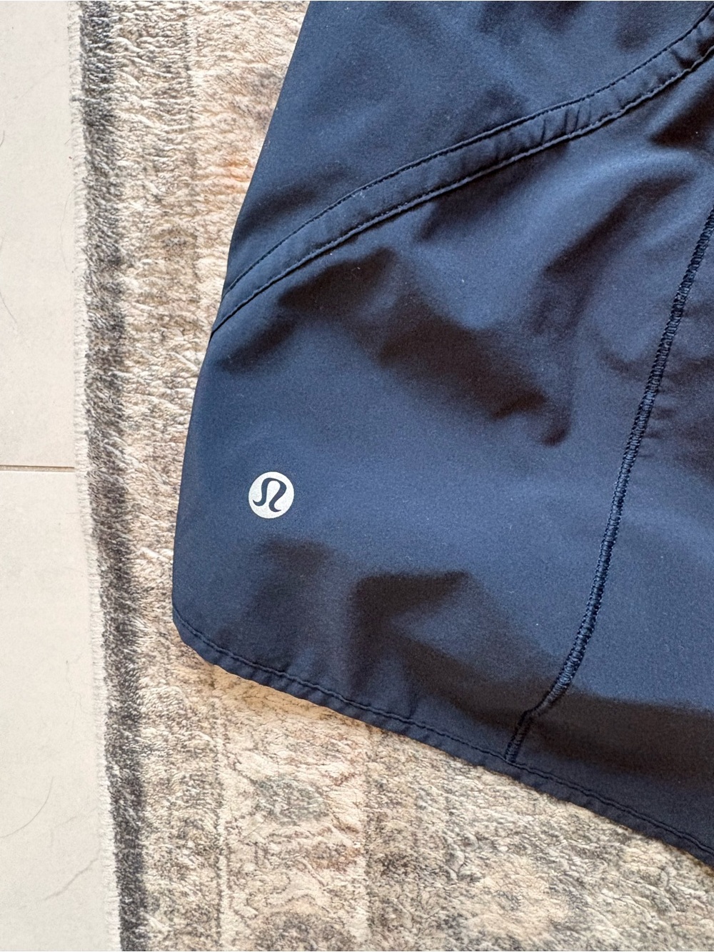 lululemon athletica Navy Athletic Shorts - Picture 2 of 2